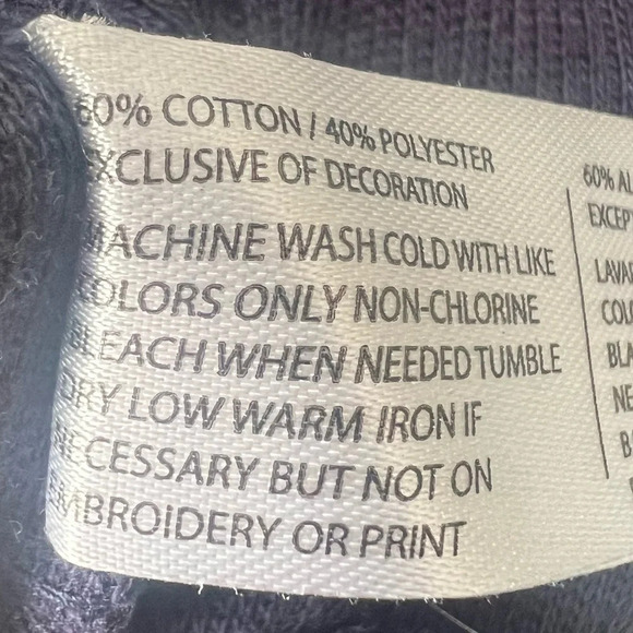 US Polo Assn 1/4 zip pullover navy blue with red embroidered logo ribbed vintage - Picture 3 of 7